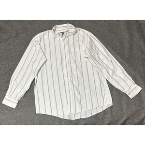 Arrow Dover Men's 16 1/2- 34/35 Striped Long Sleeve Shirt